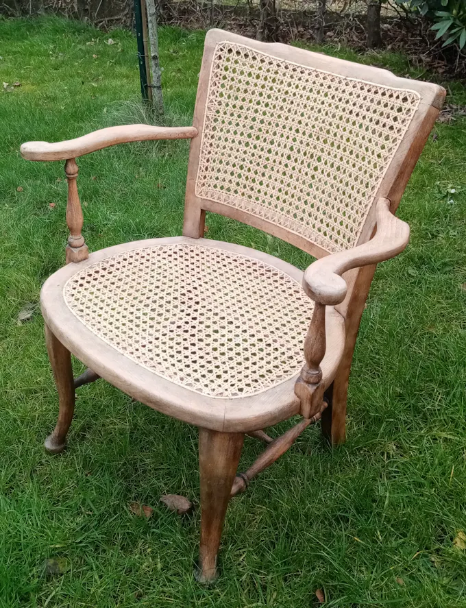 Fauteuil bas vintage